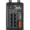 Unmanaged 8-port Industrial 10/100/1000 Base-T Ethernet Switch with metal caseICP DAS